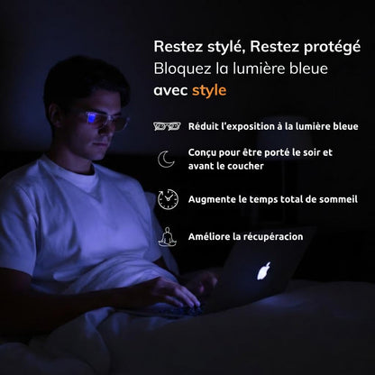 SNOZES Lunettes Anti-Lumière Bleue