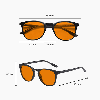 Lunettes Snozes transparentes