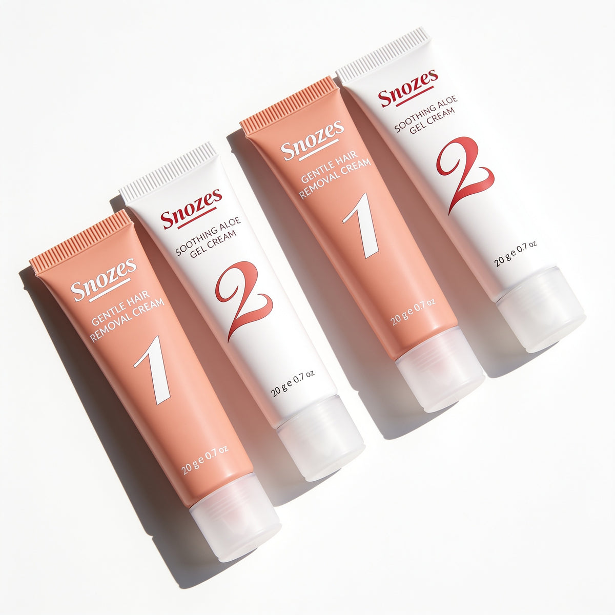 Buy 1, Get 1 FREE: 2 SNOZES kits, 4 tubes
